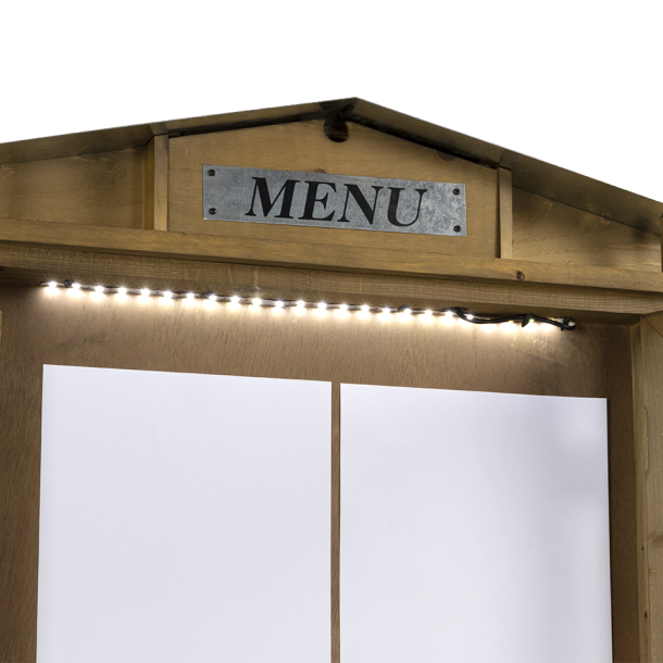 RUSTIC information stand