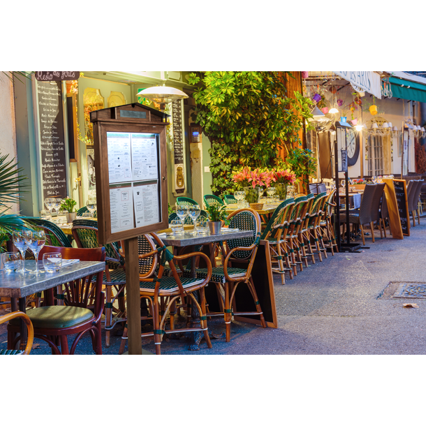 RUSTIC information stand