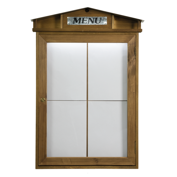 RUSTIC information display