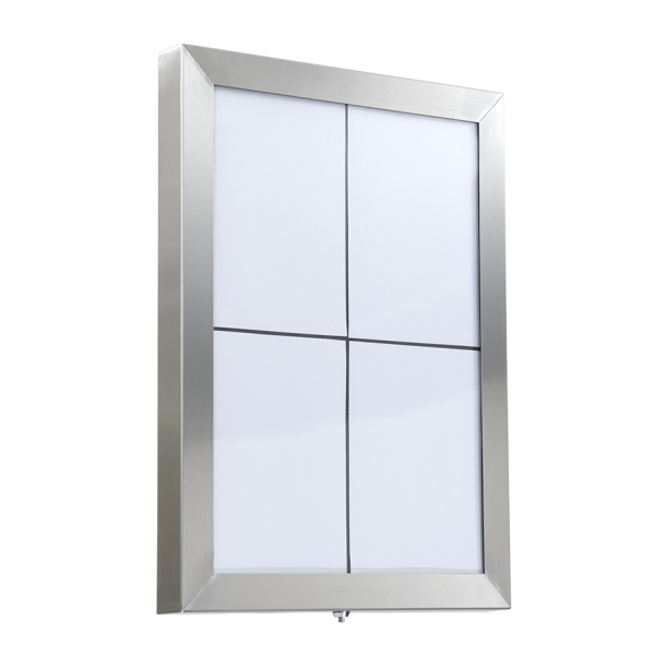 CLASSIC information display in stainless steel