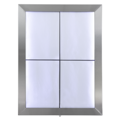 CLASSIC information display in stainless steel