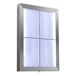 CLASSIC information display in stainless steel