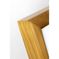 CLASSIC information display in teak