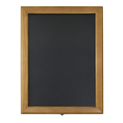 CLASSIC information display in teak