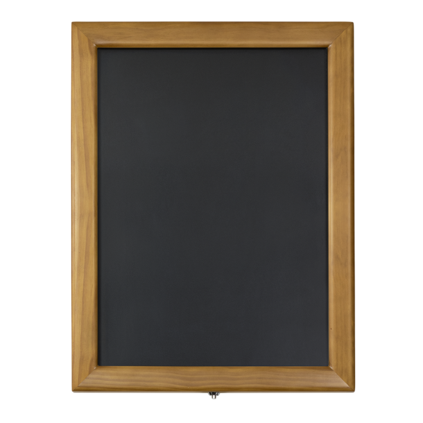 CLASSIC information display in teak