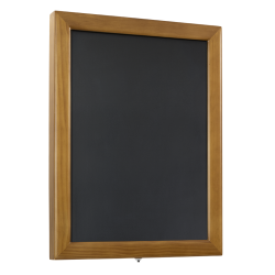 CLASSIC information display in teak