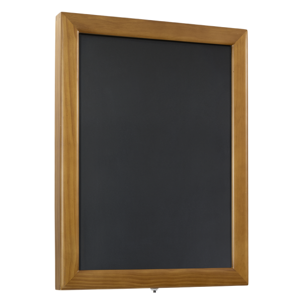 CLASSIC information display in teak