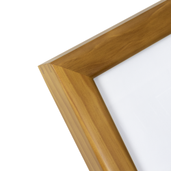 CLASSIC information display in teak