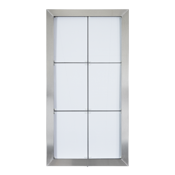 6xA4 ROSTFRITT STL information display