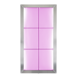 6xA4 STAINLESS STEEL information display