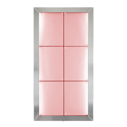 6xA4 STAINLESS STEEL information display