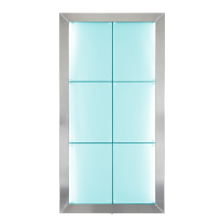 6xA4 STAINLESS STEEL information display