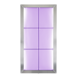 6xA4 STAINLESS STEEL information display
