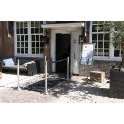 6xA4 STAINLESS STEEL information display