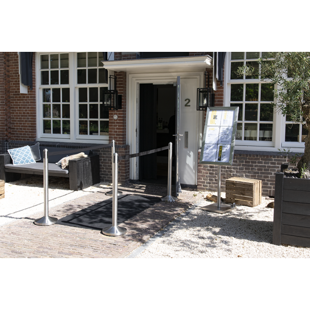 6xA4 STAINLESS STEEL information display