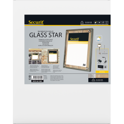1xA4 GLASS STAR informationsdisplay eg