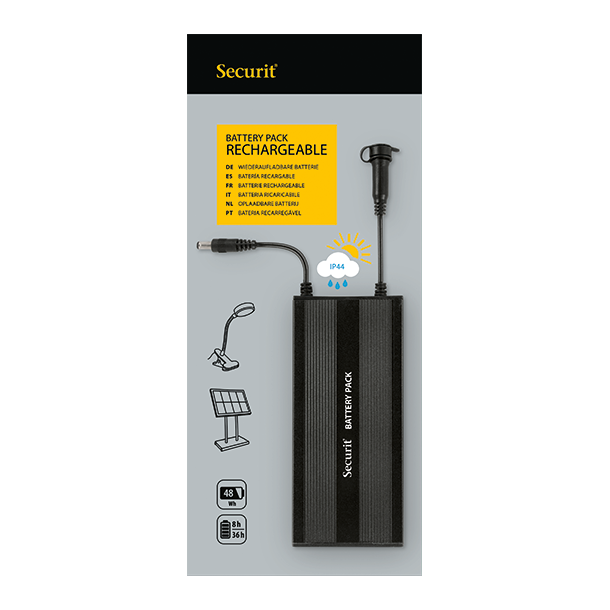 Waterproof battery with up to 36 hours of power