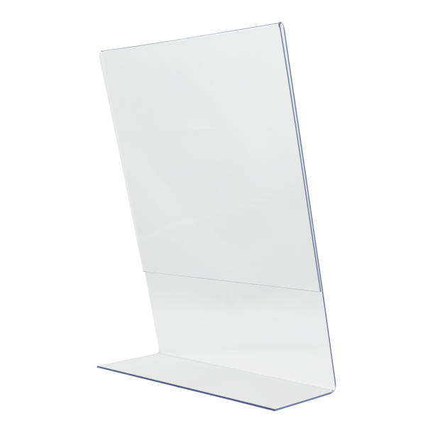 L-formet A4 acrylic display frame