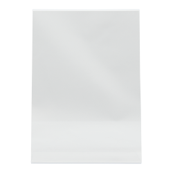 L-shaped A5 display frame in acrylic