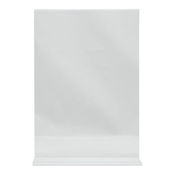 L-shaped A5 display frame in acrylic