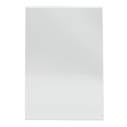 L-shaped A6 display frame in acrylic