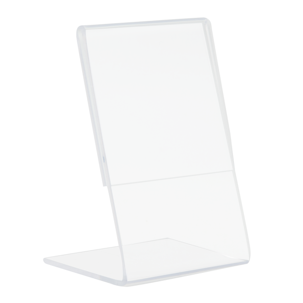 L-formet A8 display ramme i akryl