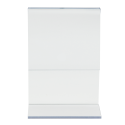 L-formet A8 display ramme i akryl