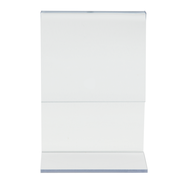 L-formet A8 display ramme i akryl