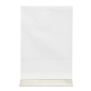 A4 display frame i rostfritt stl