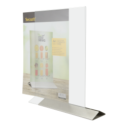 A4 display frame in stainless steel