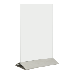 A5 display frame in stainless steel