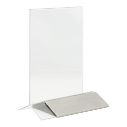 A6 display frame in stainless steel