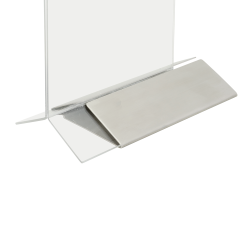 A6 display frame in stainless steel