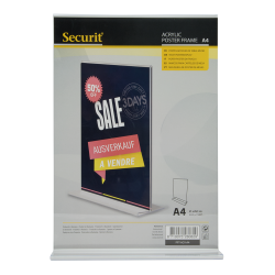 A4 acrylic display frame