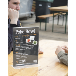 A4 acrylic display frame