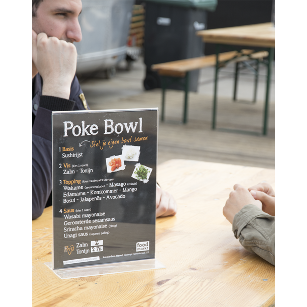 A4 acrylic display frame