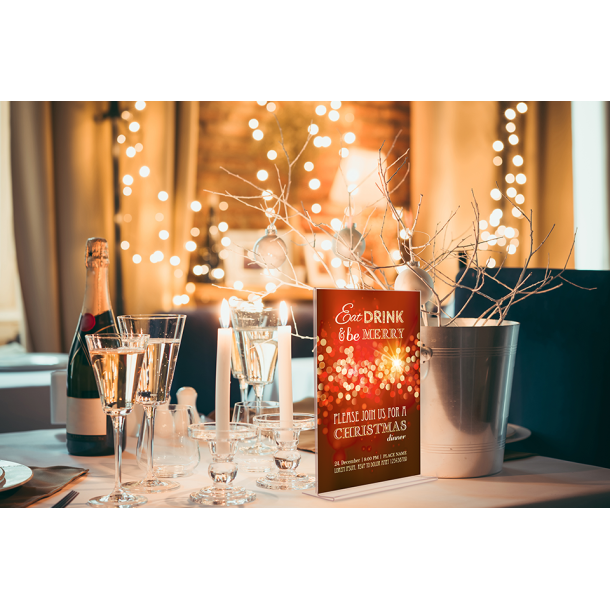 A4 acrylic display frame