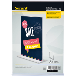 A4 acrylic display frame