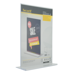 A4 acrylic display frame