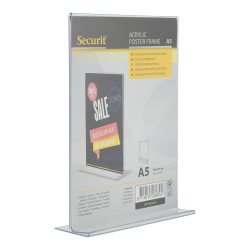 A5 acrylic display frame