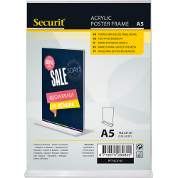 A5 acrylic display frame