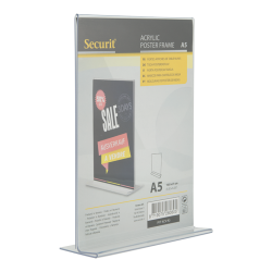 A5 acrylic display frame