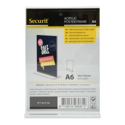 A6 display frame in acrylic