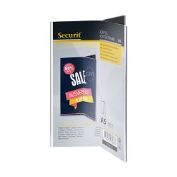 Y-shaped A5 display frame in acrylic