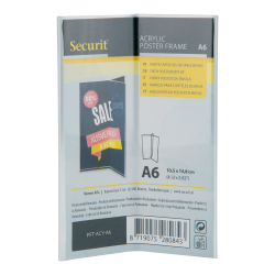Y-formet A6 acrylic display frame