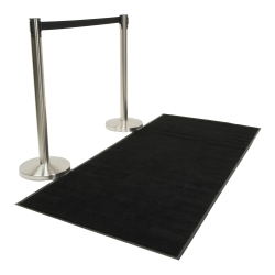 Non-slip carpet black