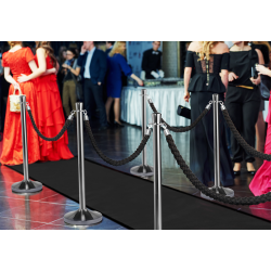 Non-slip carpet black