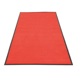 Non-slip carpet red