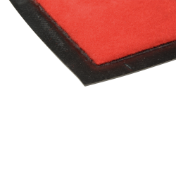 Non-slip carpet red