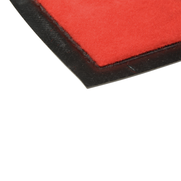 Non-slip carpet red